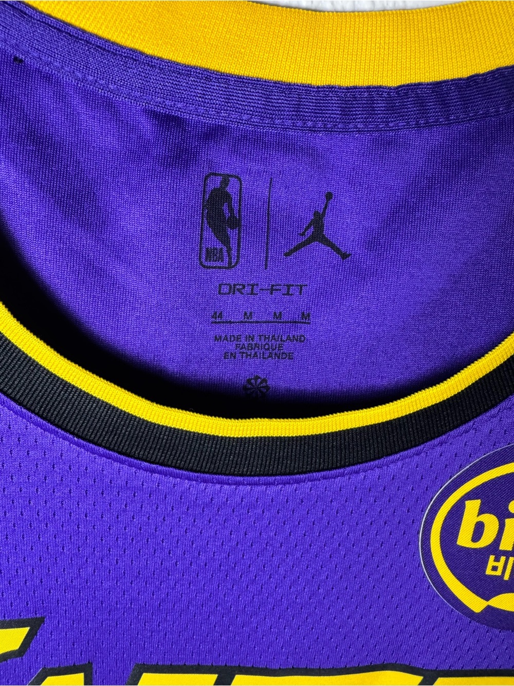 Los Angeles Lakers LeBron James #23 Statement Edition Basketball Jersey Men’s 44 - Picture 4 of 6